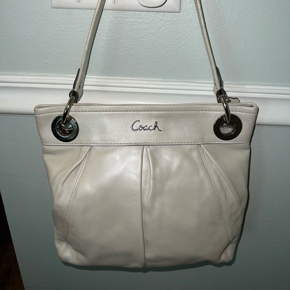 Coach Ivory Ashley Hope Handbag